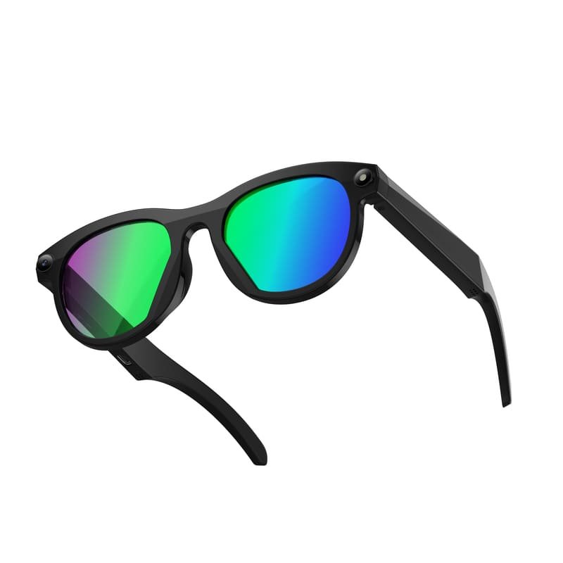 M88 BT Smart Glasses 200W Camera Image Recognition Anti-Shake Meeting Recording Real-Time Translation Voice Assistant