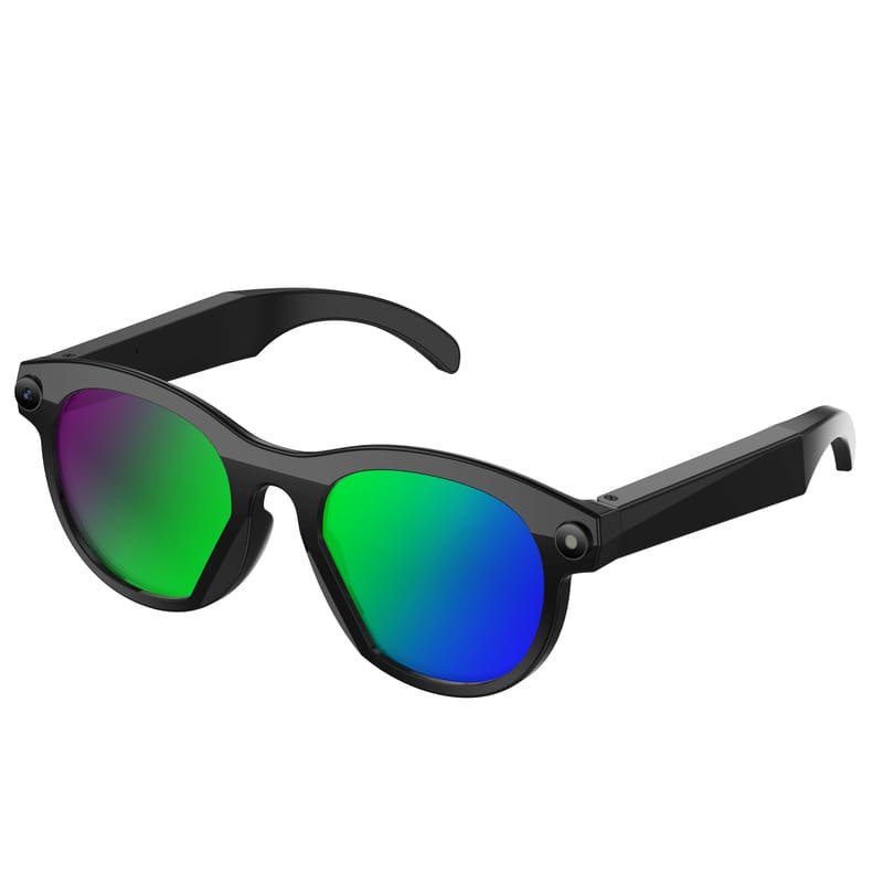 M88 BT Smart Glasses 200W Camera Image Recognition Anti-Shake Meeting Recording Real-Time Translation Voice Assistant