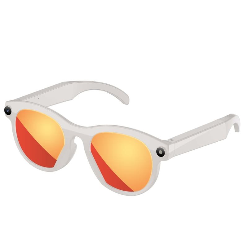 M88 BT Smart Glasses 200W Camera Image Recognition Anti-Shake Meeting Recording Real-Time Translation Voice Assistant