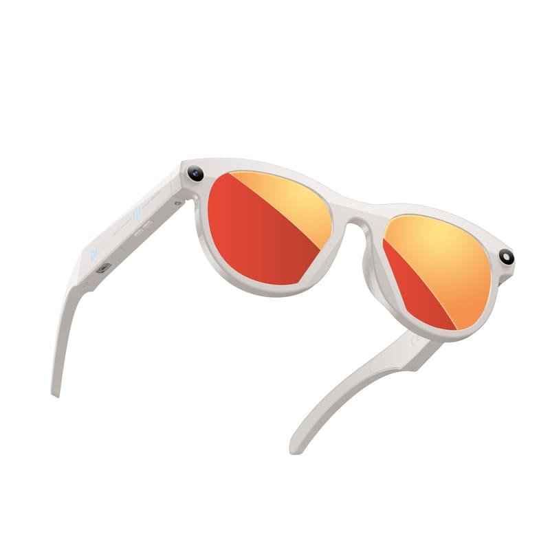 M88 BT Smart Glasses 200W Camera Image Recognition Anti-Shake Meeting Recording Real-Time Translation Voice Assistant